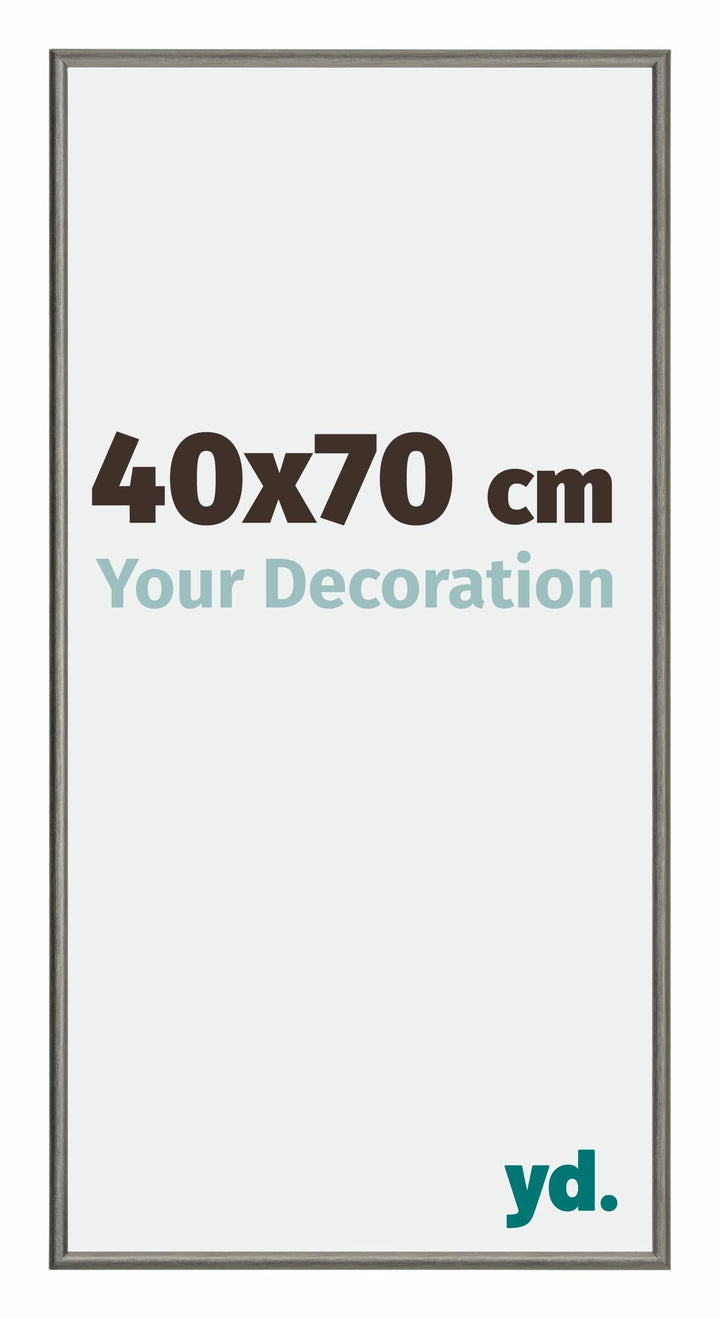 yd. Your Decoration - Bilderrahmen 40x70 cm - Bilderrahmen aus Aluminium mit Acrylglas - Antireflex
