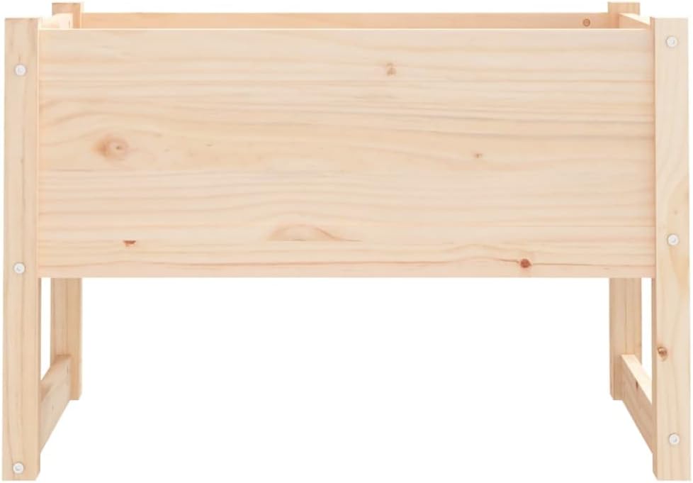 homiuse Pflanzkübel 78x40x52 cm Massivholz KieferHochbeet Blumentopf Gross PflanzküBel Gross AussEn