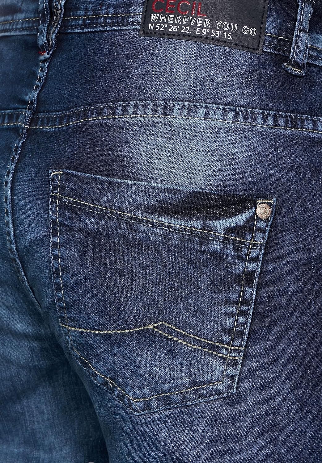 Cecil Damen Jeanshose Loose, 25W / 34L