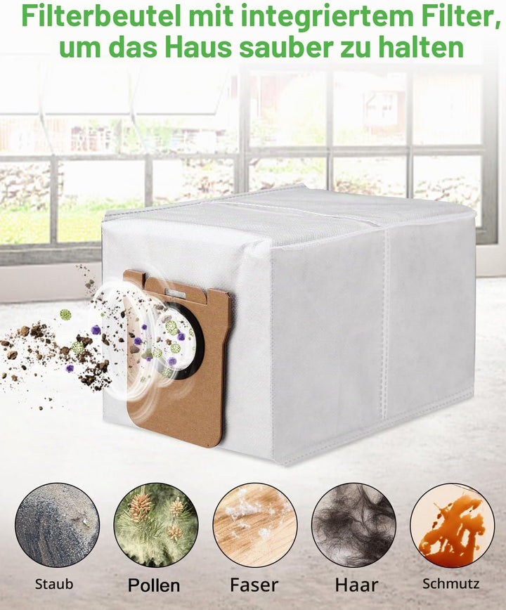 20 Stück Zubehörset für Dreame L20 Ultra,Ersatzteil Set für Dreame L20 Ultra,1 Hauptbürste, 4 Filter