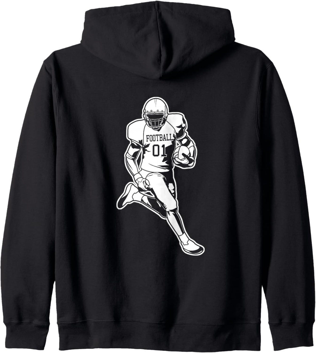 Jungen Footballspieler American Football Kapuzenjacke
