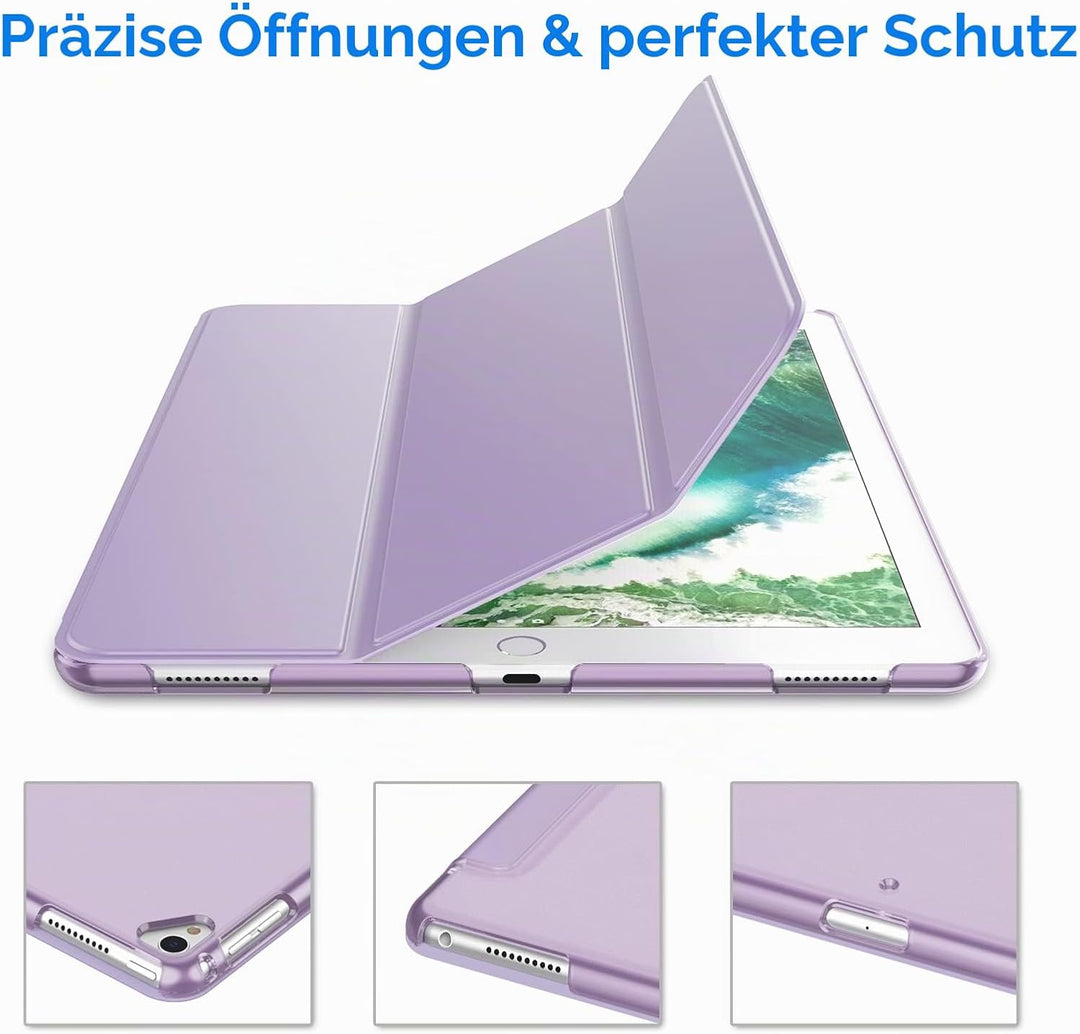 JETech Hülle für iPad Pro 12,9 (1. und 2. Generation, Modell 2015 und 2017), Schutzhülle mit Auto Sc