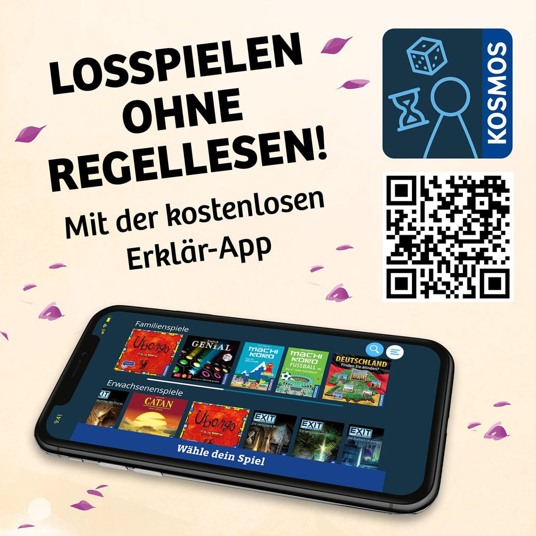 KOSMOS 684259 Bonsai, Taktisches Brettspiel mit einfachen Regeln und viel Spieltiefe, Gesellschaftss