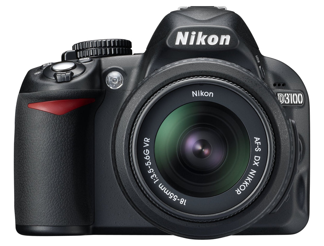 Nikon D3100 SLR-Digitalkamera (14 Megapixel, Live View, Full-HD-Videofunktion) Kit inkl. AF-S DX 18-