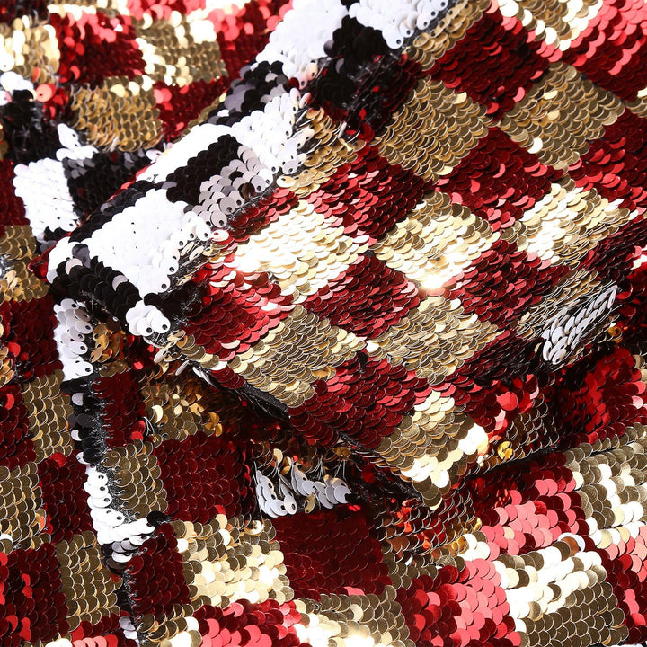 PYJTRL Herren-Blazer mit 2 Farben und glänzenden Pailletten XS Farbe, XS Farbe