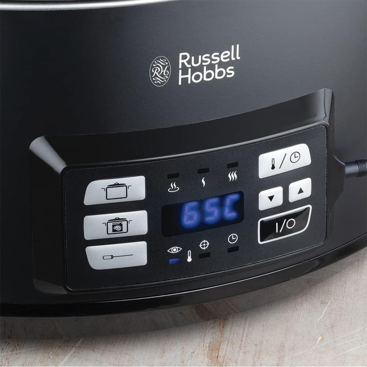 Russell Hobbs Multikocher 3-in-1 [Slow Cooker, Sous Vide, Bräter + Kerntemperatursensor] schwerer 6,