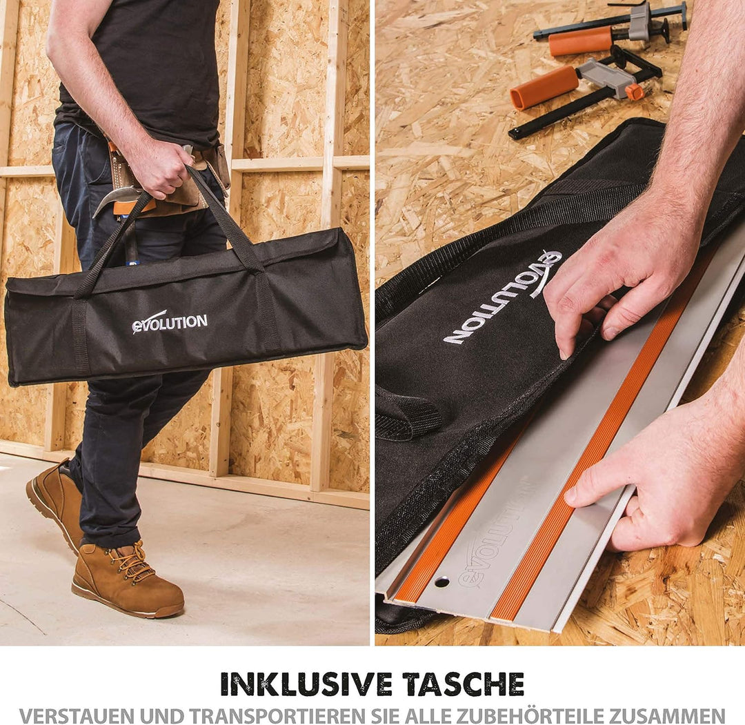 Evolution ST1400 Führungsschiene Handkreissäge Kreissägeschiene, Universelle Passform Auch Kompatibe