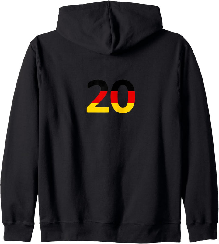 Flagge Deutschland Kapuzenjacke