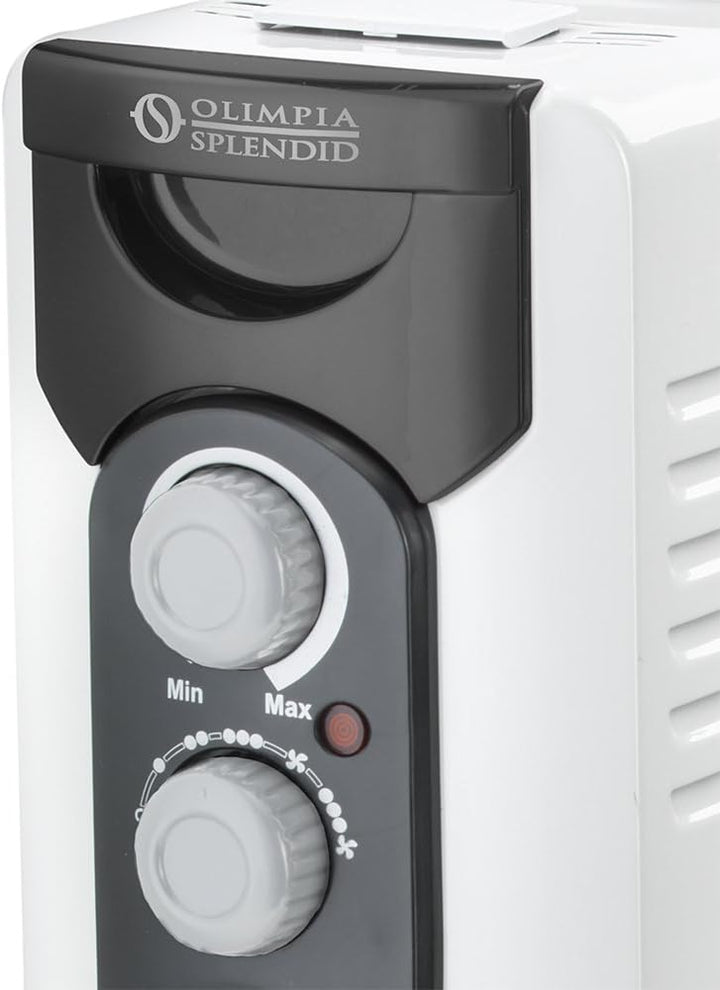 Olimpia Splendid 99620 Caldorad 7 Ölradiator Elektroheizung 1500 W, 50 m³ 1.500 W Weiss, 1.500 W Wei