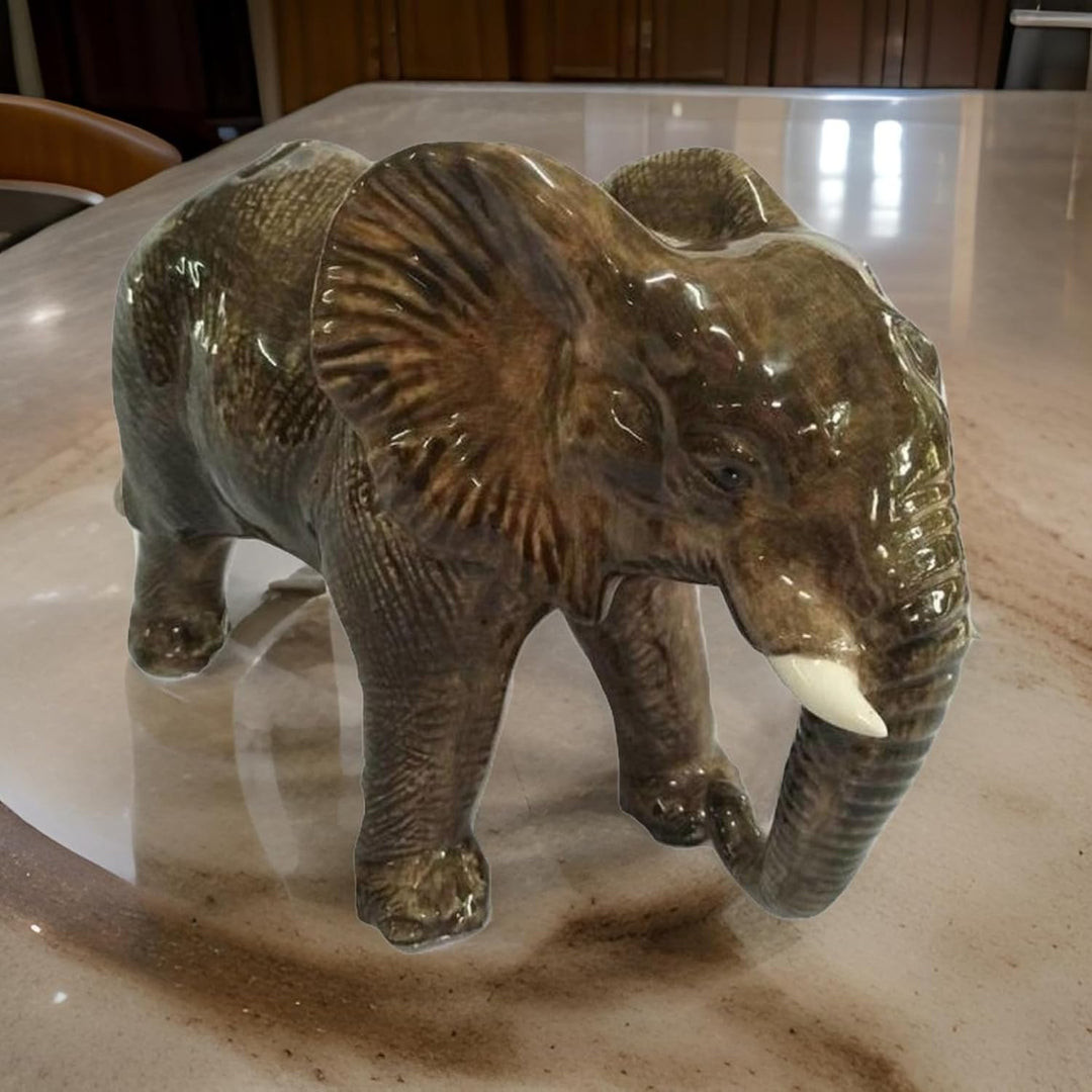 Spardose Sparschwein gross Tier - Motiv – Bild aus Keramik (Elefant 2), Elefant 2
