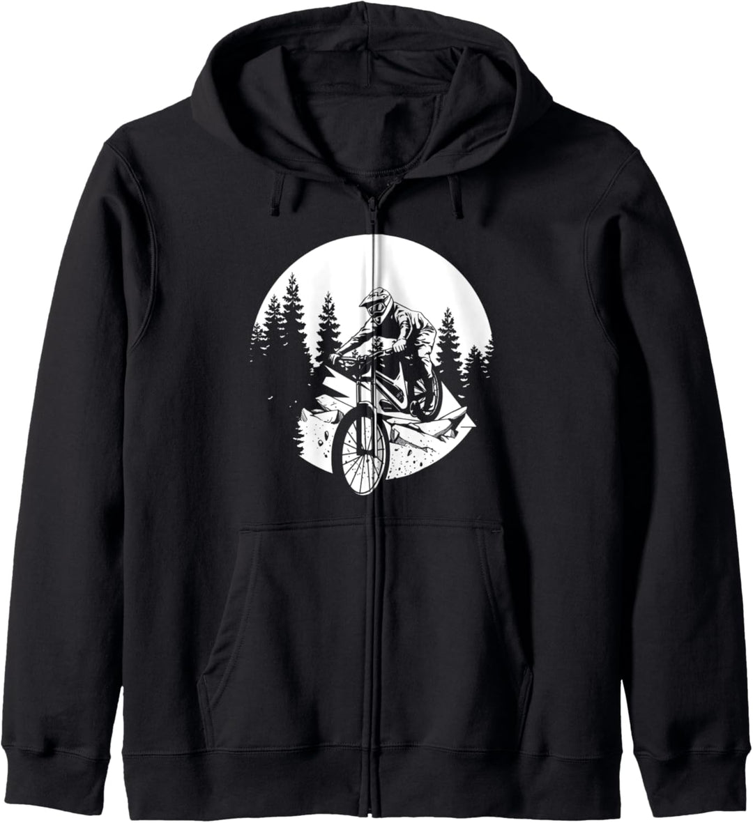 MTB Geschenk Kinder Fahrrad Mountainbike Downhill Kapuzenjacke