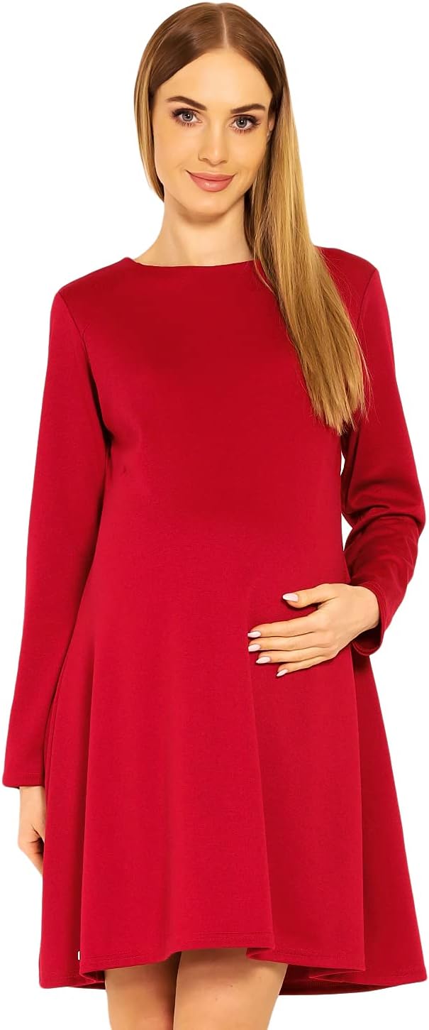 Selente Mummy Love modisches Umstandskleid (Made in EU) Schwangerschaftskleid Umstands-Freizeitkleid
