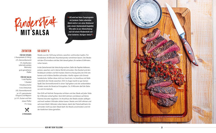 Das Camping-Grillbuch – Die 70 besten Rezepte von @mr.nicefood: Mit ultimativen Tipps zu Equipment,