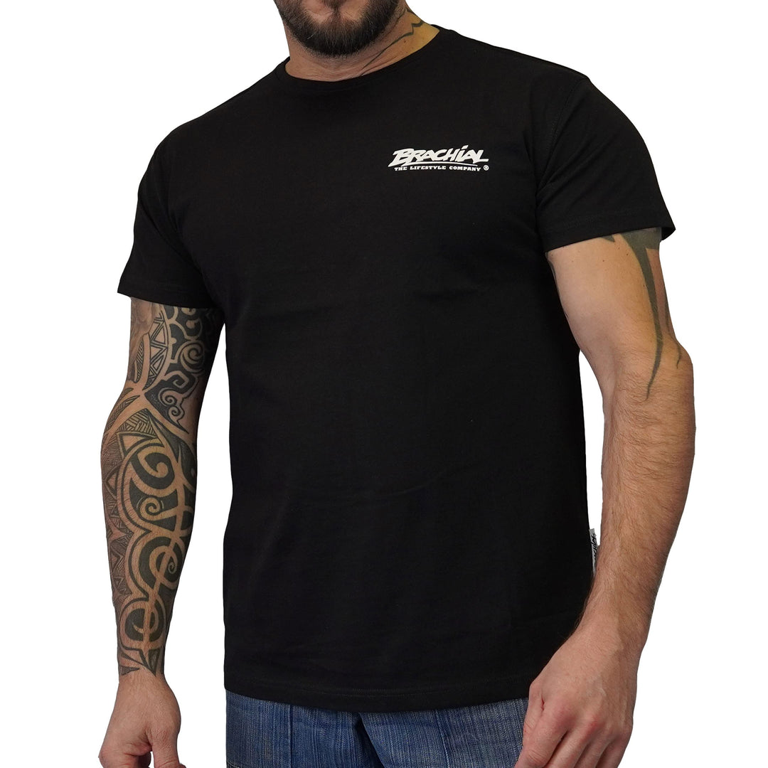 Brachial Premium Herren T-Shirt Core Regular-Fit - für Freizeit Bodybuilding Workout Gym Kraftsport