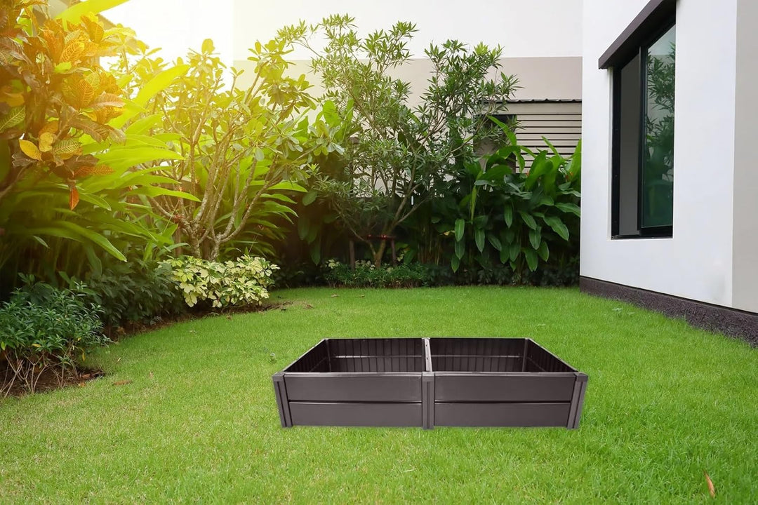 NEUSTANLO | Hochbeet Beetlo L | 158 ×82×31 cm | 336L | aus wetterfestem Kunststoff | pflegeleichtes