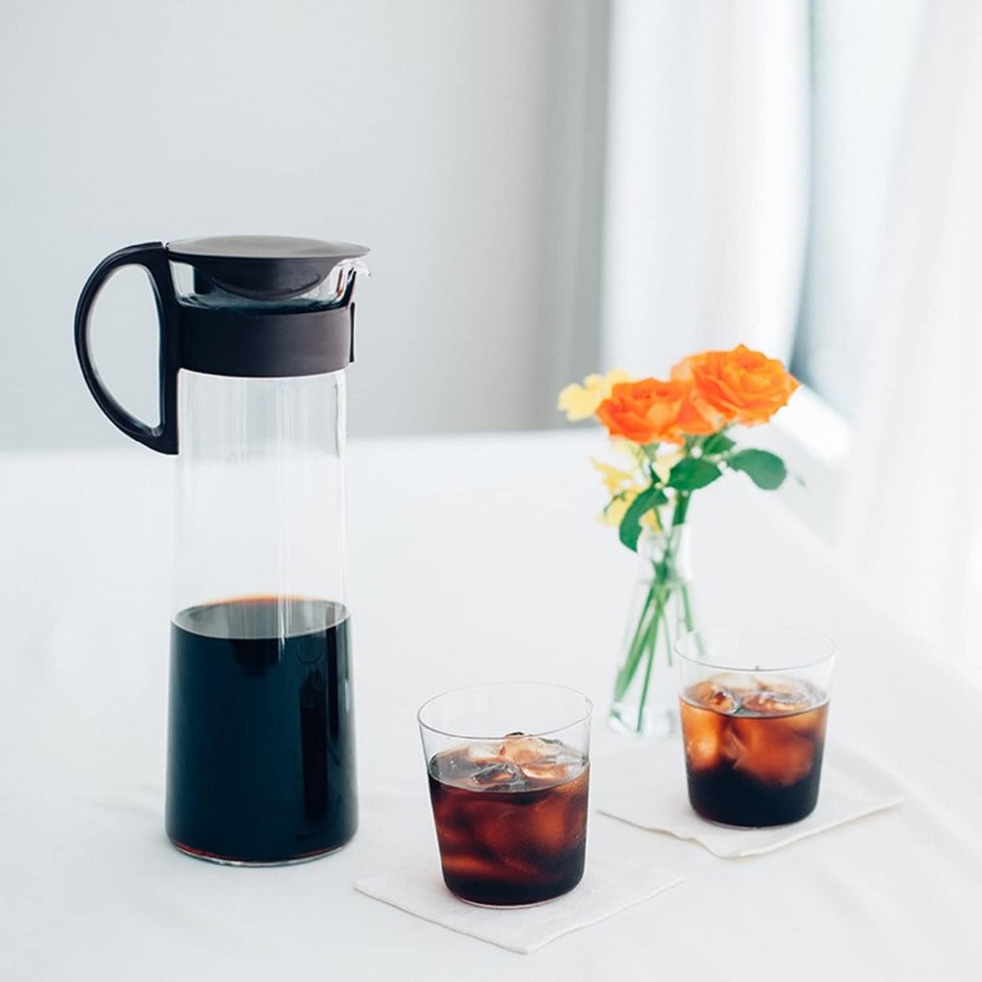 Hario "Mizudashi" Cold Brew Kaffeekanne, 600 ml, Schwarz 600 ml Schwarz, 600 ml Schwarz