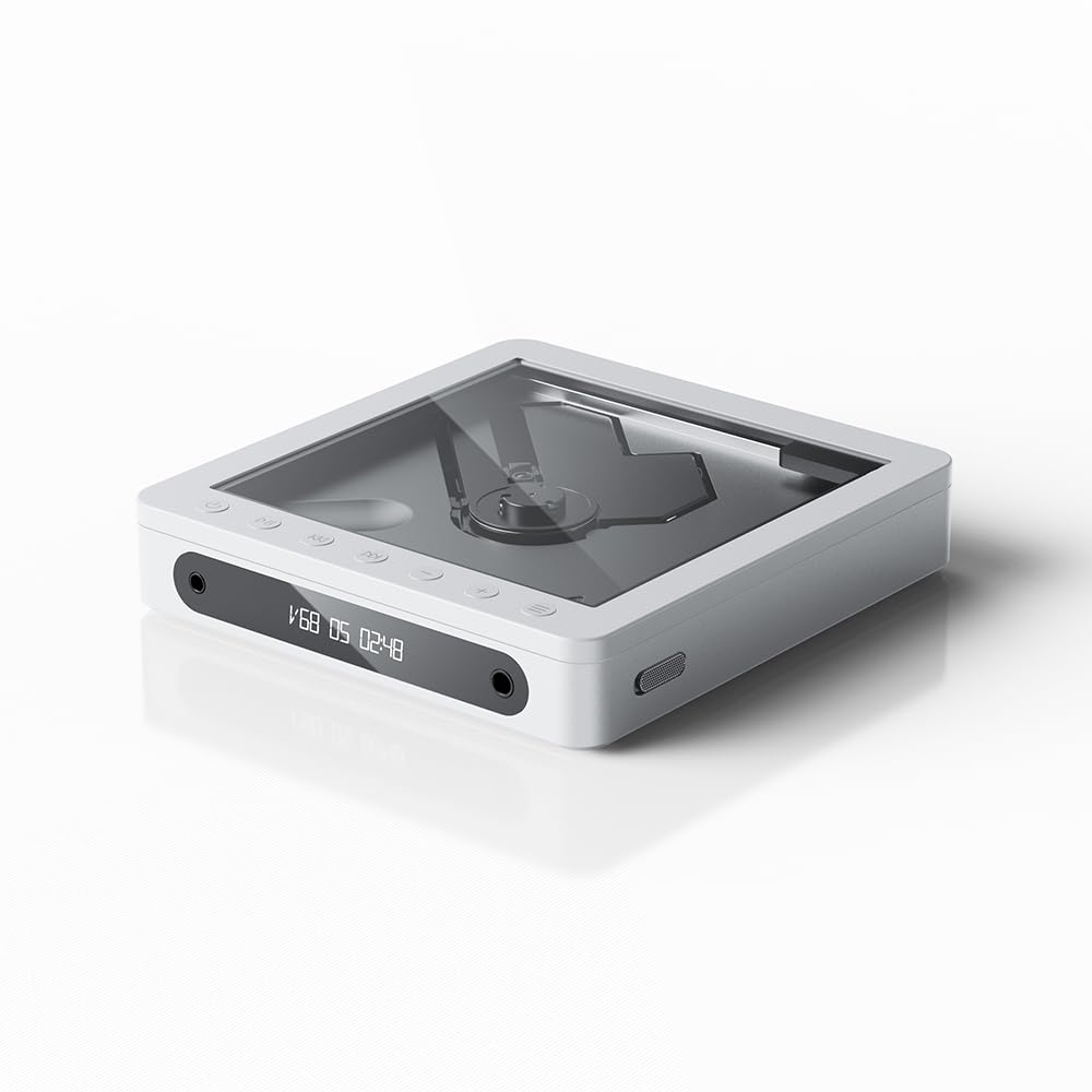FiiO DM13 multifunktionaler tragbarer Stereo-CD-Player mit ausdauerndem Akku, unterstützt USB-Rippin