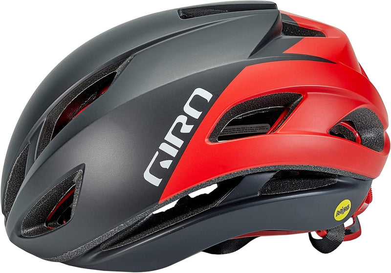 Giro Herren Eclipse Fahrradhelm S Matte Black/White/Red 22, S Matte Black/White/Red 22