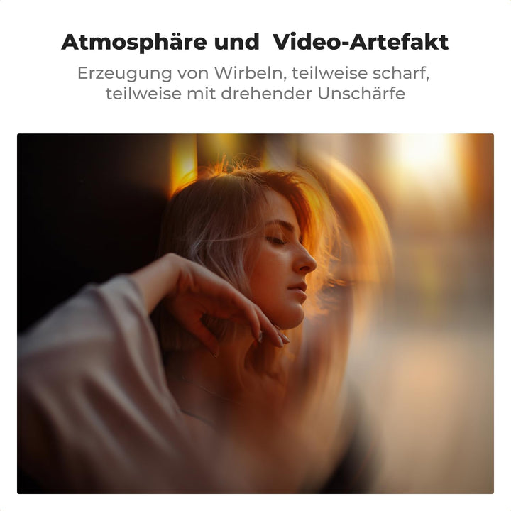 K&F Concept B-Serie Filter Handy Wirbelverzerrungen 100mm, Wirbelverzerrungen 100mm