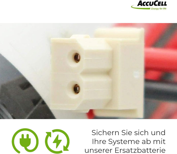 AccuCell 19000mAh Batterie passend für Eve ER34615-GL101, 0-9912-K, ER34615M/W200, Visonic Sirene 71