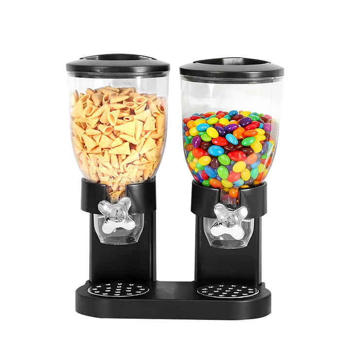 LUPATDY 2er Pack Müslispender 2L, Aufbewahrungsbox Küche Organizer mit Deckel, Cereal Dispenser für