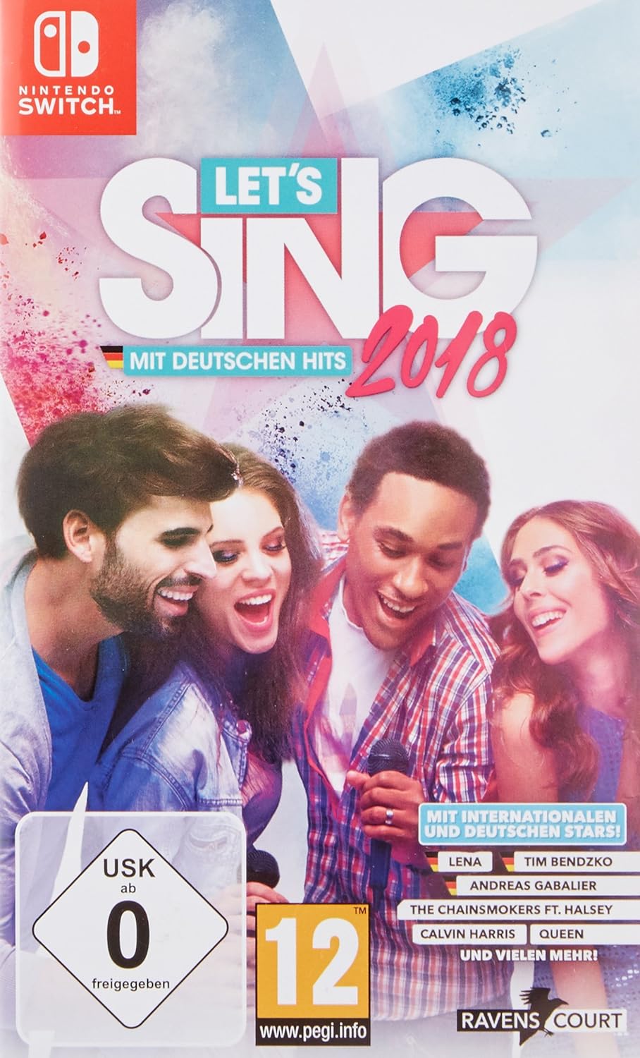 Let's Sing 2018 mit Deutschen Hits + 2 Mics [Switch]