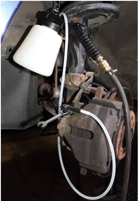 KUNZER 7BEG01 pneumatisches Bremsenentlüftungsgerät 6-8 bar - Für Trommel- und Scheibenbremsen und K