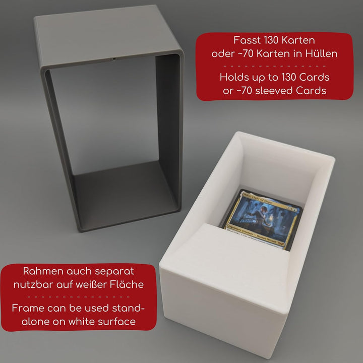 ScanBox für unsleeved und sleeved MTG Karten; Elementar Version; Schnelles Scannen und Preisauskunft