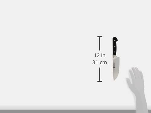 ZWILLING Pro Kochmesser, Klingenlänge: 16 cm, Rostfreier Spezialstahl, Kunststoffgriff, Schwarz