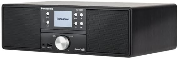 Panasonic SC-DM202EG-K Kompaktes Micro HiFi Stereosystem mit CD, DAB+/FM Radio, USB und Bluetooth, 2