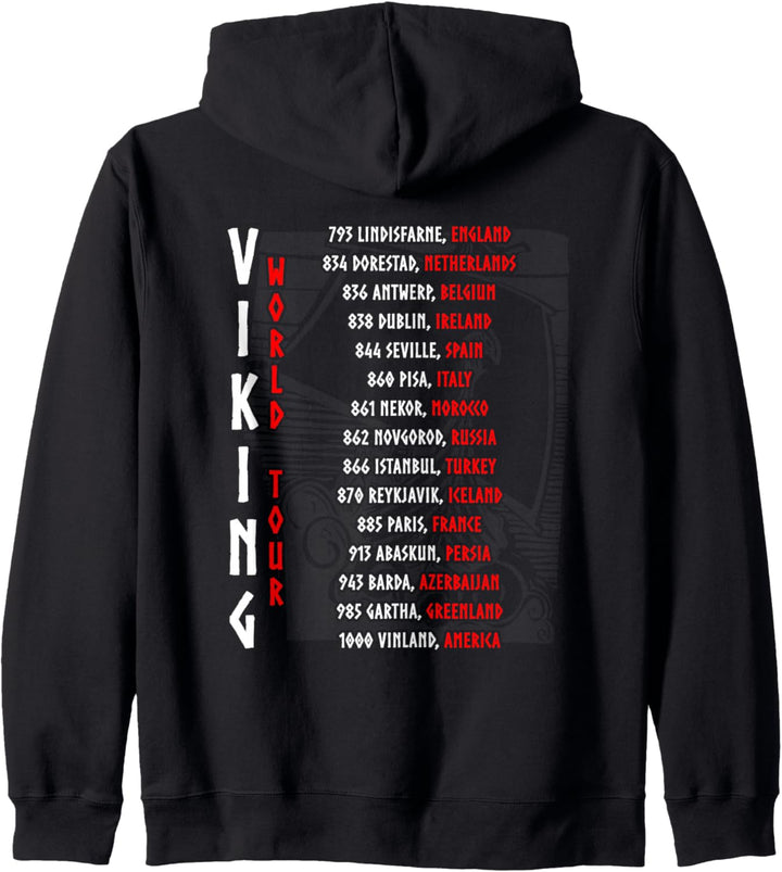 Viking World Tour Kapuzenjacke