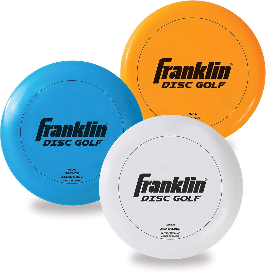Franklin Sports Golfscheiben, 3 Stück
