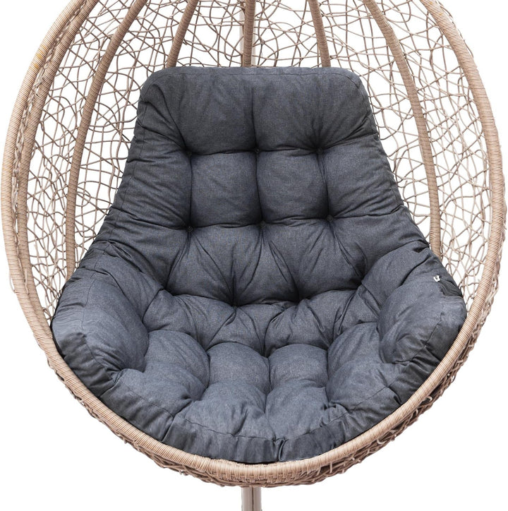 PillowPrim Hängesessel Kissen, Auflage für Polyrattan/Rattan Hängeschaukel, Polster, Hängekorb, Scha