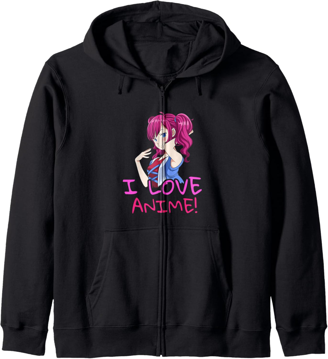 Manga Kawaii Graphic Novelle Print Anime Geschenk Anime Kapuzenjacke