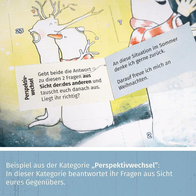 PaarMinuten Adventskalender 2024 – neu von Paarzeit. 24 Erlebnisse, echte Verbundheit für Paare, pas