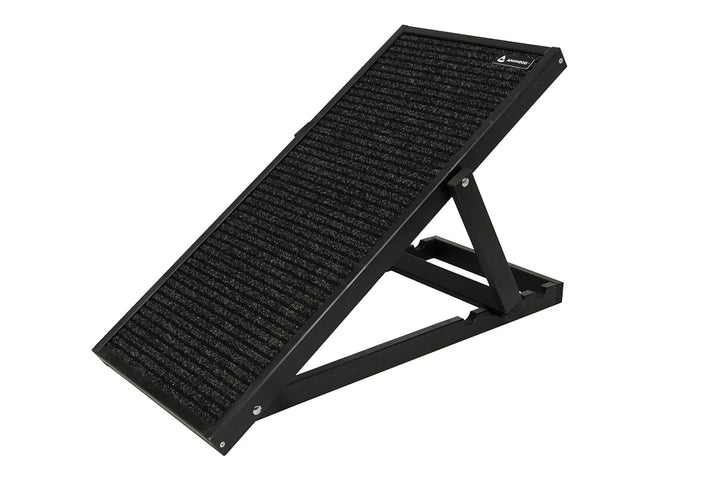 Hunderampe Skipper Hundetreppe 93x44 cm in versch. Farben (schwarz, 93x44 in cm) Schwarz 93x44 in cm