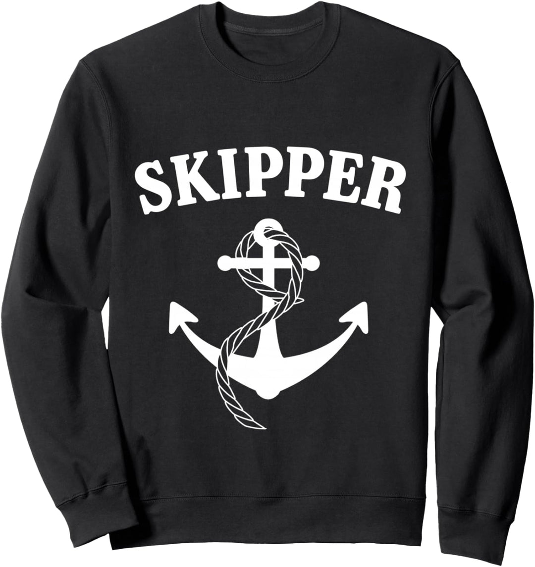 Skipper of the Boat Boating Boater Sweatshirt