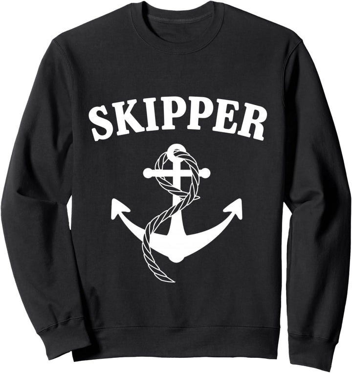 Skipper of the Boat Boating Boater Sweatshirt