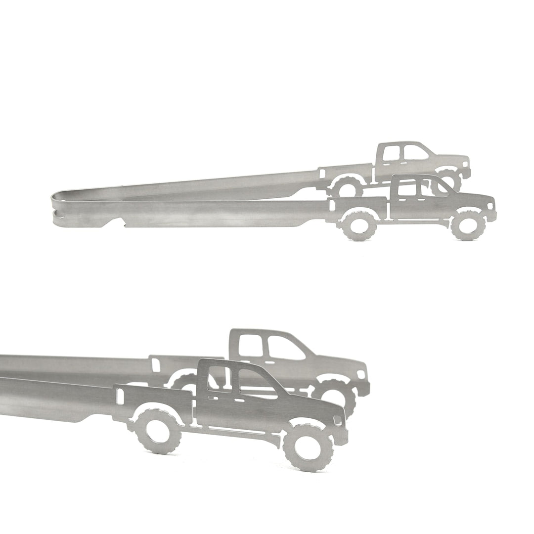 Grill-Zangen.de Motiv Pickup Truck Grillzange, spülmaschinengeeignet, Geschenkidee, Männergeschenk,