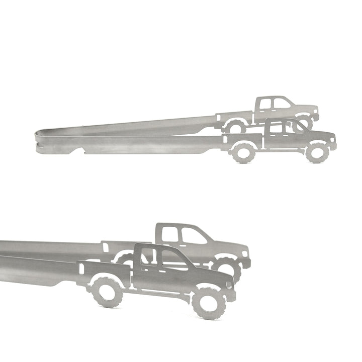 Grill-Zangen.de Motiv Pickup Truck Grillzange, spülmaschinengeeignet, Geschenkidee, Männergeschenk,