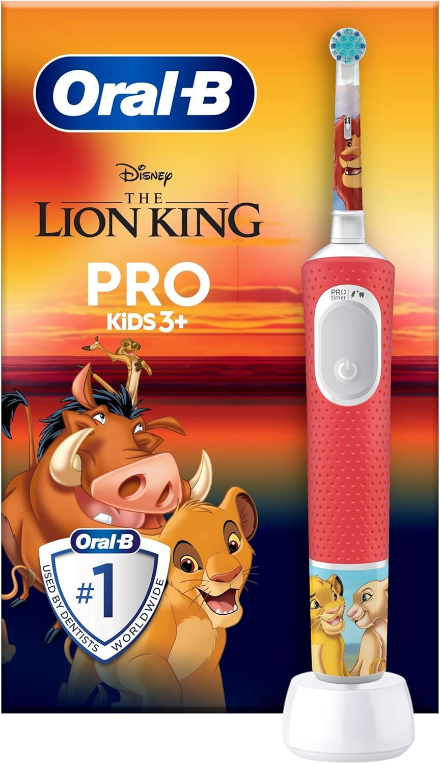 Oral-B Pro Kids König der Löwen Elektrische Zahnbürste/Electric Toothbrush für Kinder ab 3 Jahren, i
