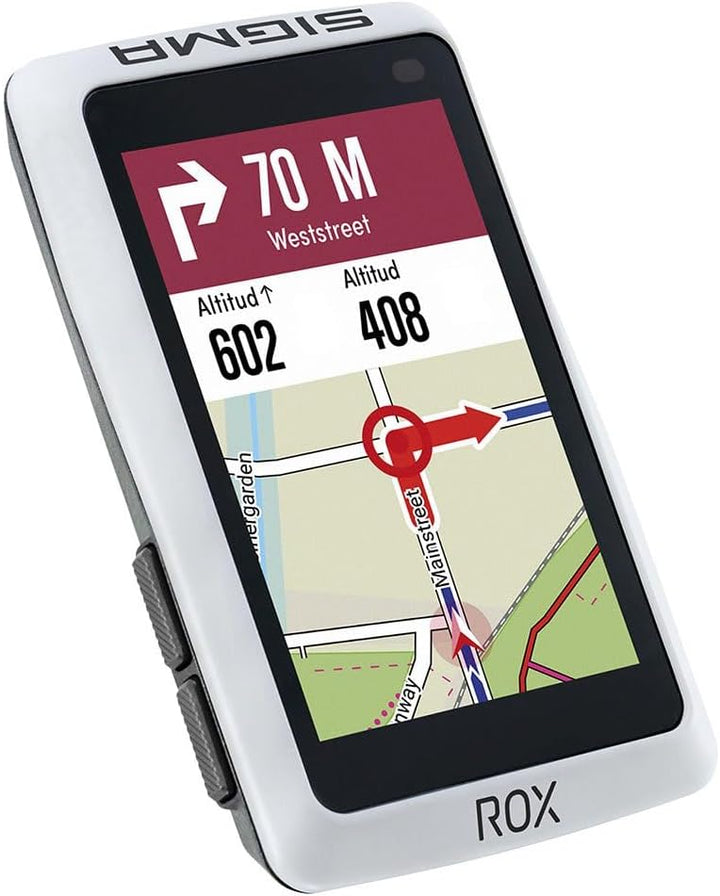 Sigma ROX 12.1 EVO Basic Set - White Fahrrad-Navi Fahrrad Europa Bluetooth, GPS, GLONASS Variante 2