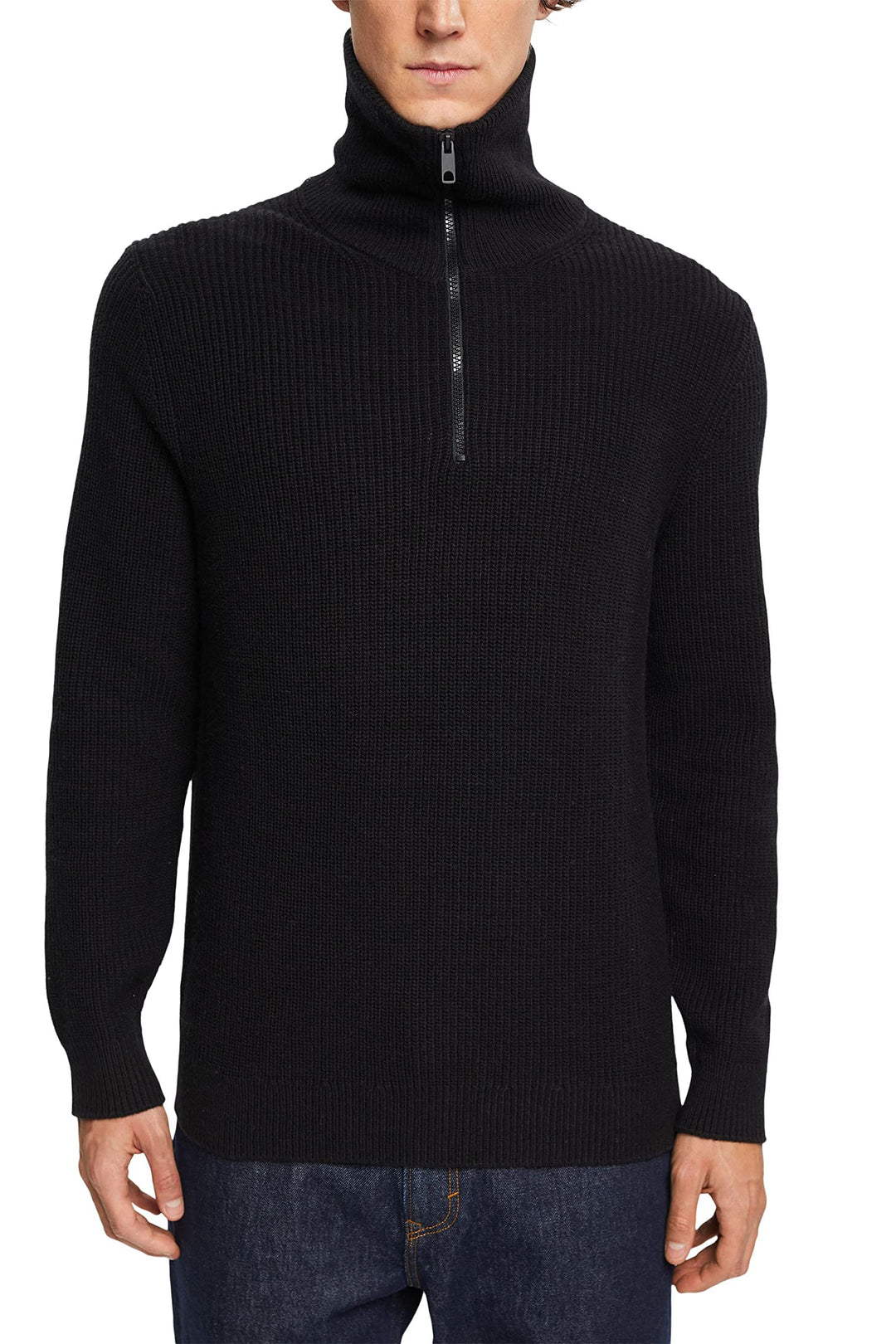 ESPRIT Herren Pullover, 001/Black