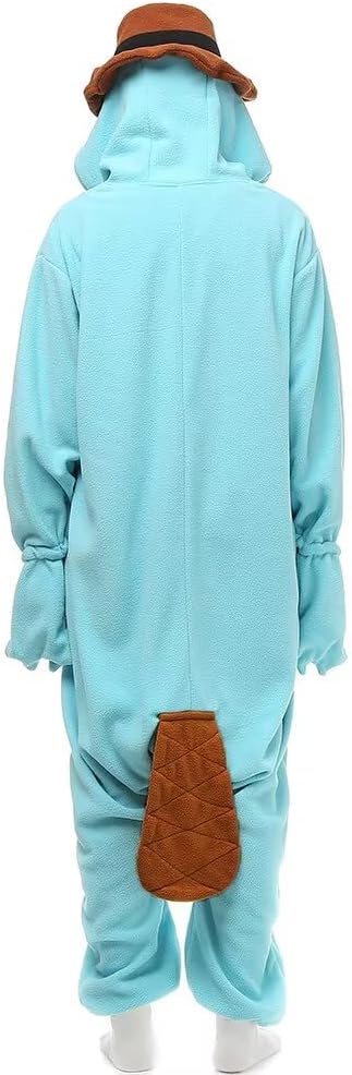 Onesie Tier Erwachsene Unisex Tieroutfit Cosplay Pyjamas Karneval kostüm M 117-zip, M 117-zip