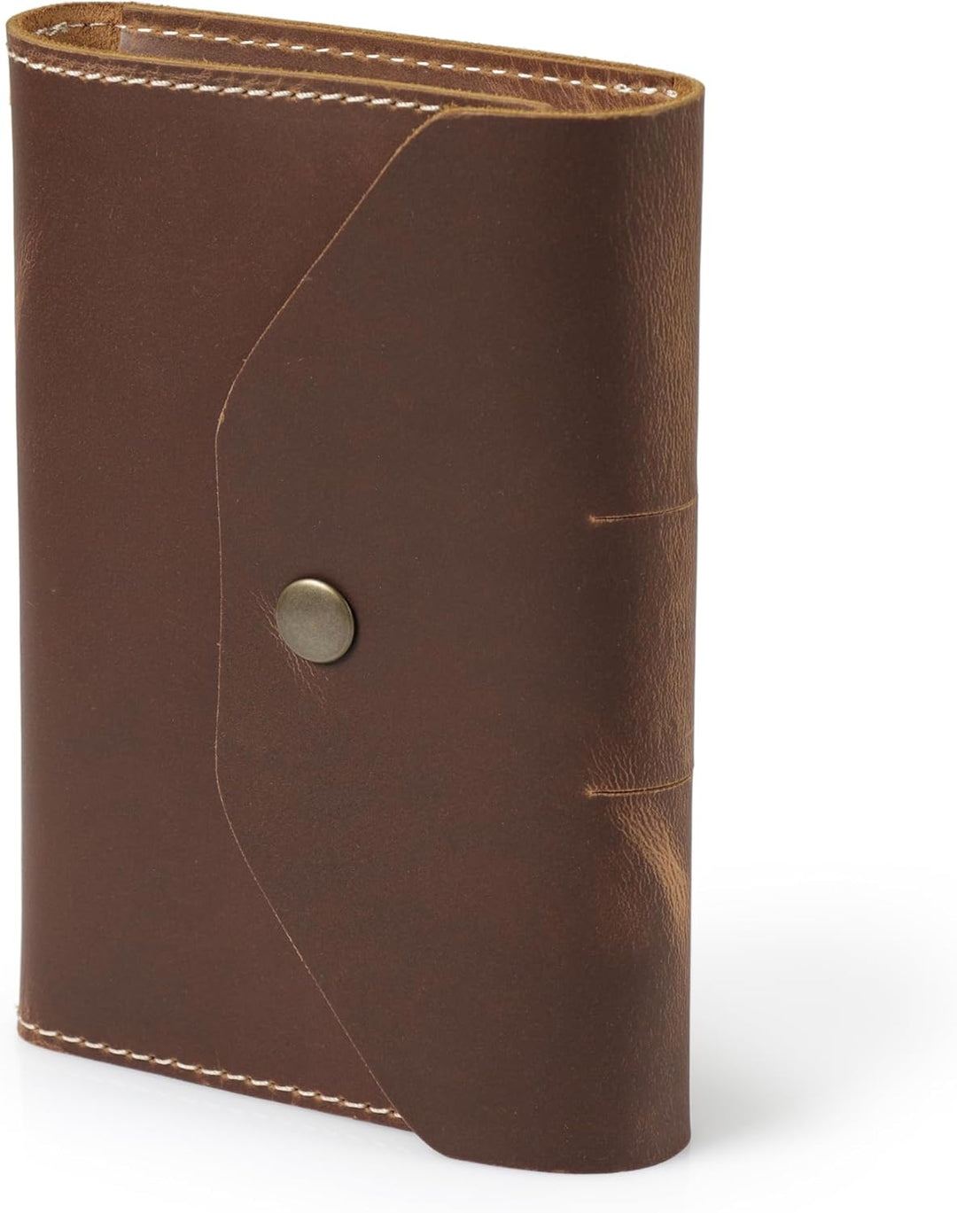 Londo Echtleder Schreibmappe Konferenzmappe mit Notizblock Notizblock und Schloss Kamel S, Kamel S