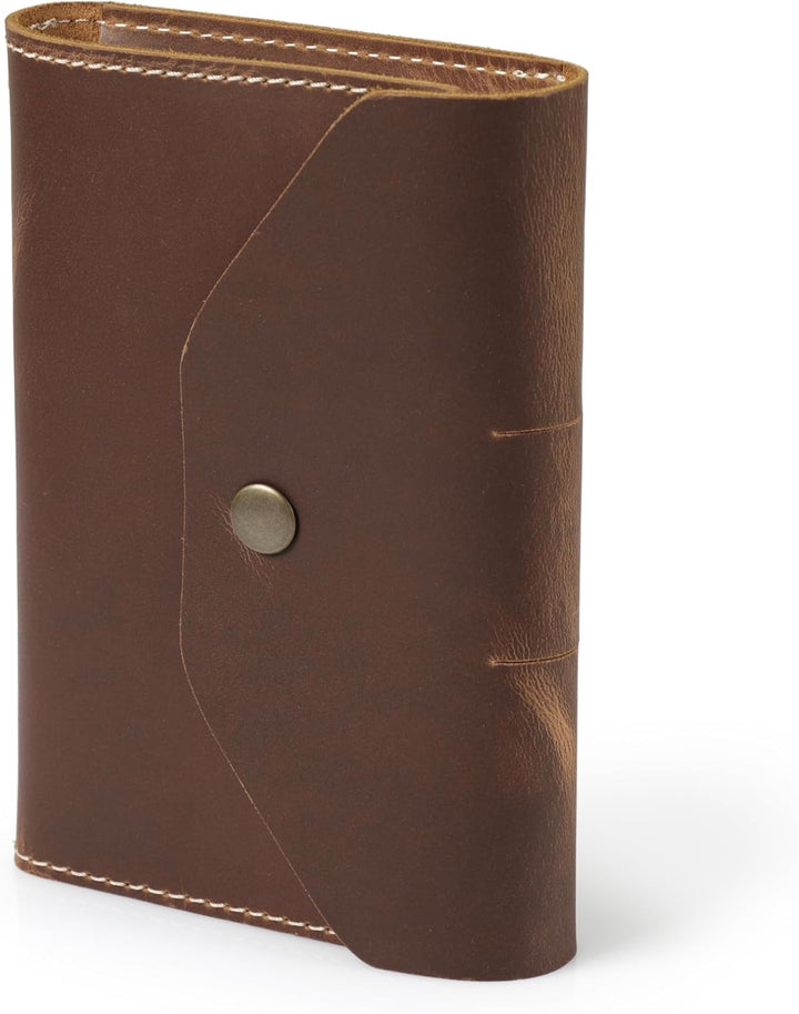 Londo Echtleder Schreibmappe Konferenzmappe mit Notizblock Notizblock und Schloss Kamel S, Kamel S