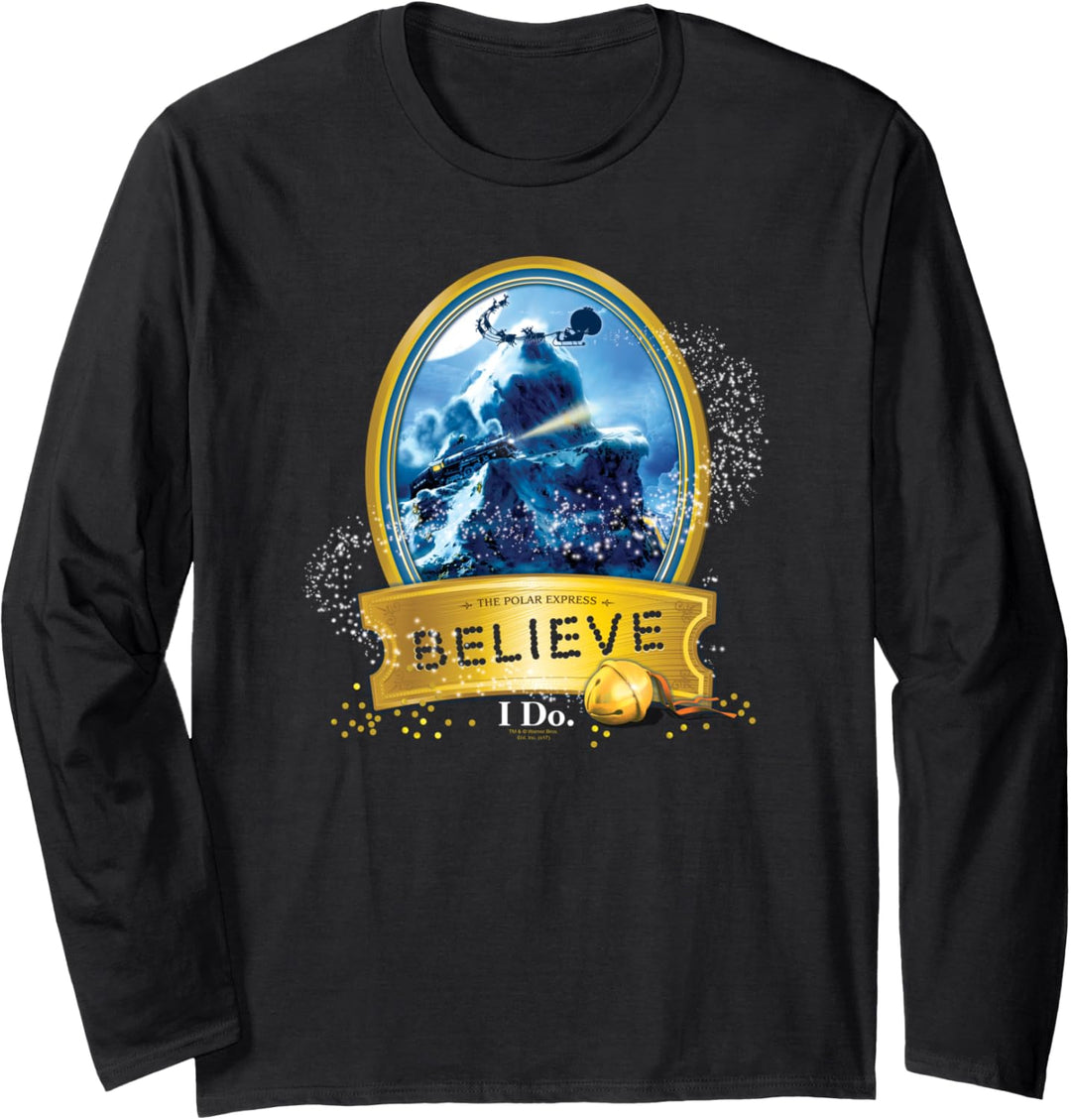 The Polar Express True Believer Weihnachten Langarmshirt