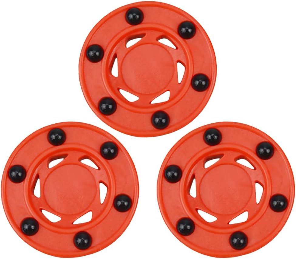 BESPORTBLE 3 Stück Rollhockeyspiel Puck Inline Hockey Strassenhockey Puck Indoor Outdoor Boden Hocke