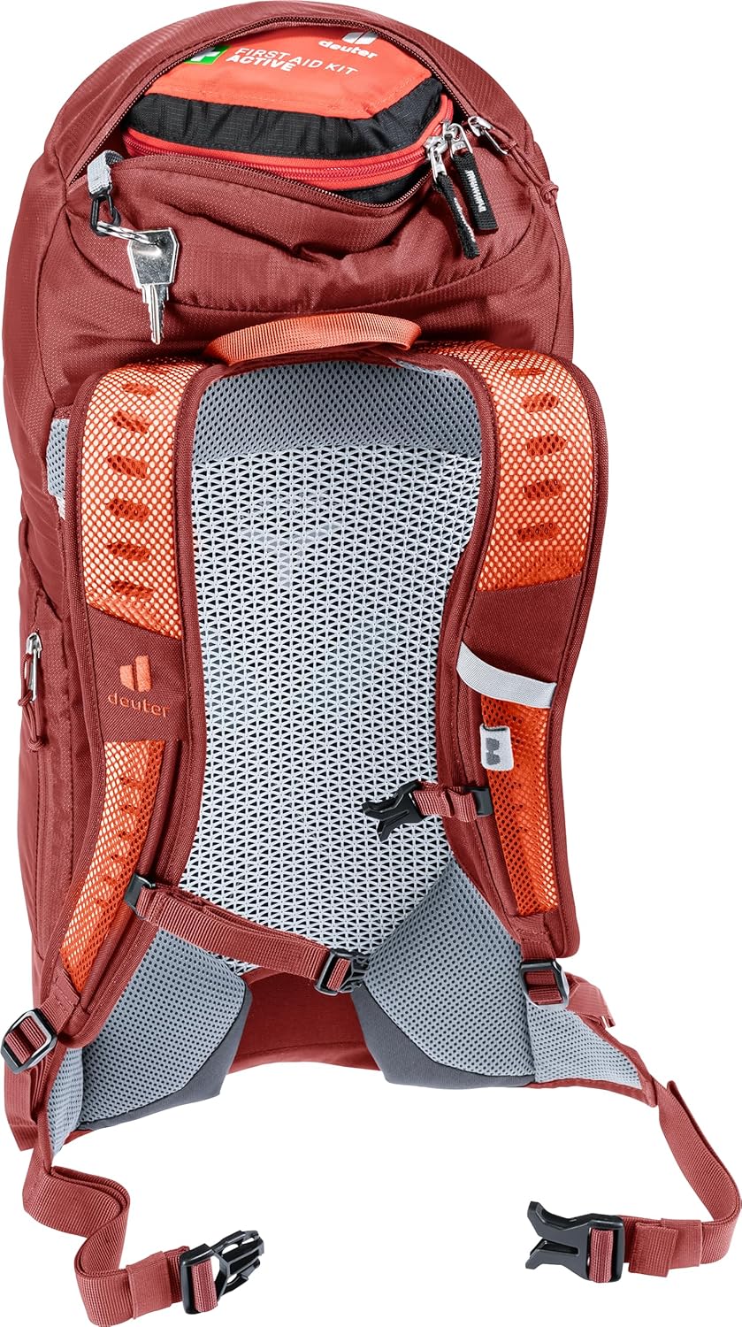deuter Herren Ac Lite 16 Wanderrucksack (1er Pack) 16 L Paprika-redwood, 16 L Paprika-redwood