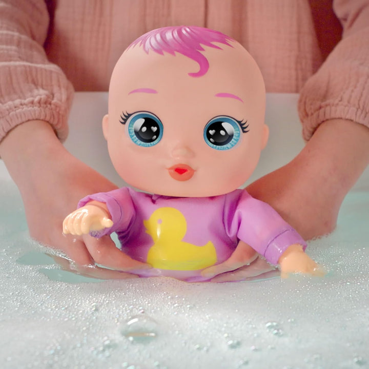 Cry Babies Newborn Bath Time Zoe, Babypuppe Bath Time Zoe -reagiert, wenn sie nass Wird, wasserdicht